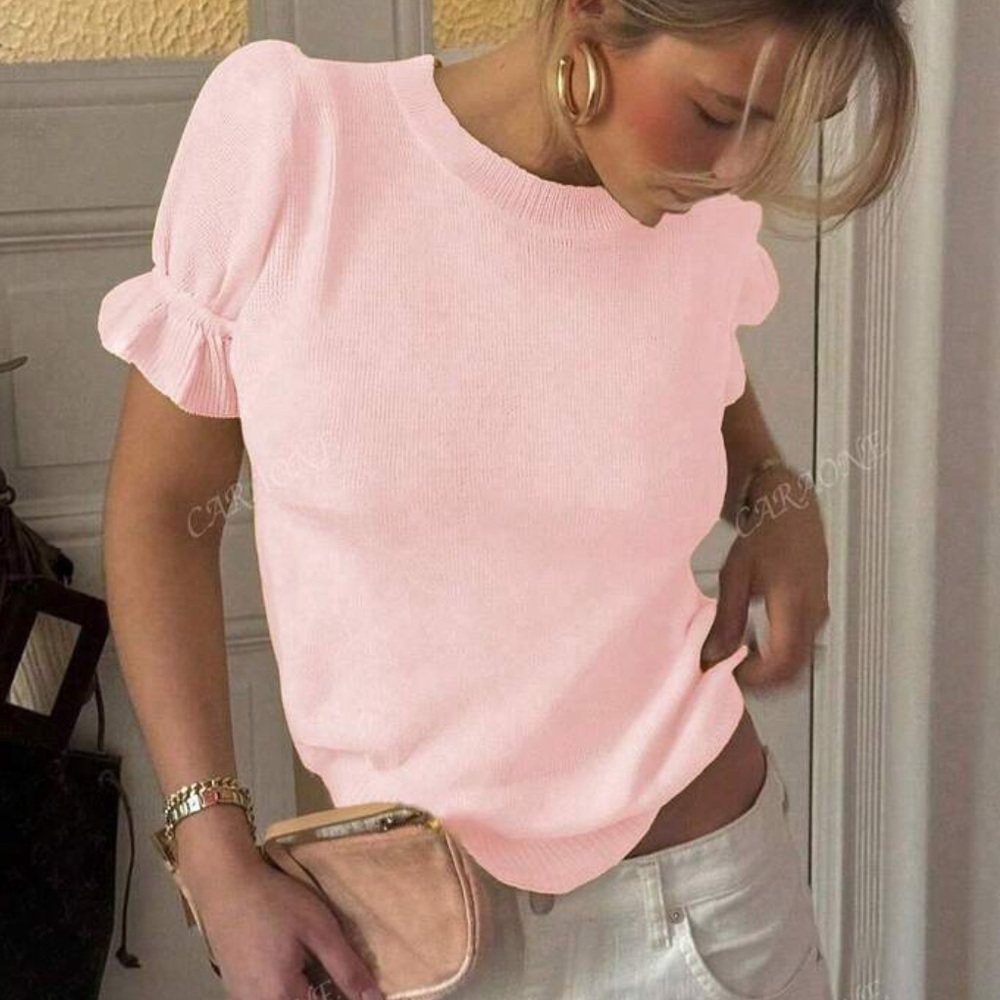 New pink sweater
